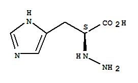 D(+)-a-hydrazinohistidine hydrochloride Structure,1199-91-3Structure