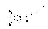 1-(4,6-Dibromothieno[3,4-b]thiophen-2-yl)octan-1-one Structure,1327334-59-7Structure