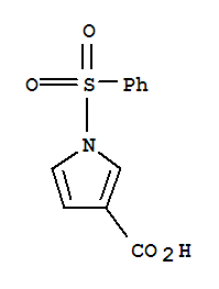 1H-Pyrrole-3-carboxylic acid, 1-(phenylsulfonyl)- Structure,134439-96-6Structure