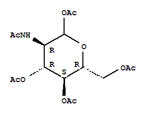 2-乙酰氨基-1,3,4,6-四-o-乙酰基-2-脱氧-alpha-d-吡喃葡萄糖结构式_14086-90-9结构式