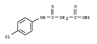 Ethyl 3-[(4-chlorophenyl)amino]-3-oxopropanoate Structure,15386-84-2Structure