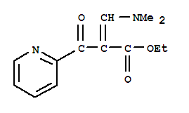 Ethyl 3-(dimethylamino)-2-picolinoylacrylate Structure,160037-58-1Structure