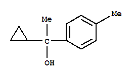 Benzenemethanol, a-cyclopropyl-a,4-dimethyl- Structure,16145-97-4Structure