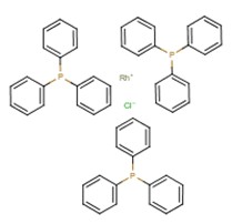 Chlorotris(triphenylphosphine)rhodium(i) Structure,16592-65-7Structure