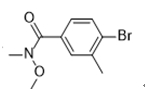 4-Bromo-n-methoxy-n,3-dimethylbenzamide Structure,170230-01-0Structure