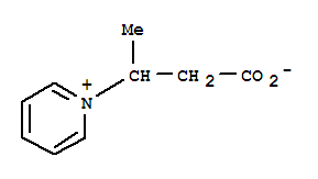 (9ci)-1-(2-羧基-1-甲基乙基)-吡啶(盐)结构式_200266-84-8结构式