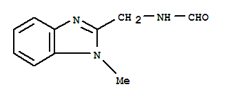 Formamide, n-[(1-methyl-2-benzimidazolyl)methyl]-(8ci) Structure,20028-39-1Structure