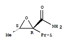 Oxiranecarboxamide, 3-methyl-2-(1-methylethyl)-, (2r,3s)-(9ci) Structure,200356-09-8Structure