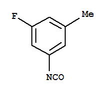 Benzene, 1-fluoro-3-isocyanato-5-methyl-(9ci) Structure,200509-15-5Structure