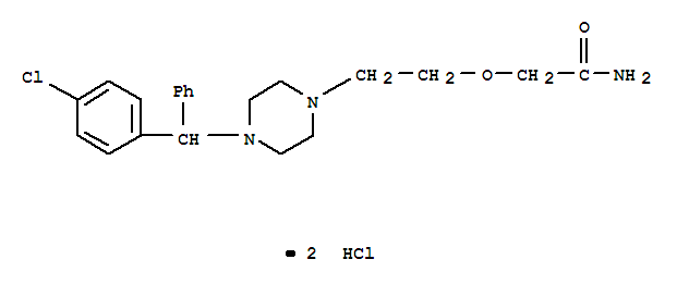 Cetirizine amide dihydrochloride Structure,200707-85-3Structure