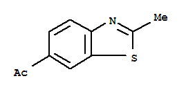 Ethanone, 1-(2-methyl-6-benzothiazolyl)-(9ci) Structure,20077-92-3Structure