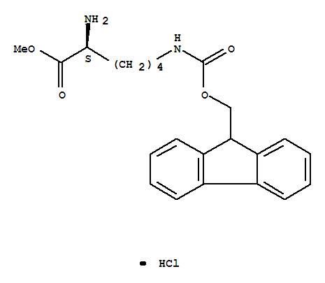 N-fmoc-l-lysine methyl ester hydrochloride Structure,201009-98-5Structure