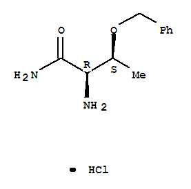 O-benzyl-d-threonine amide hydrochloride Structure,201275-09-4Structure