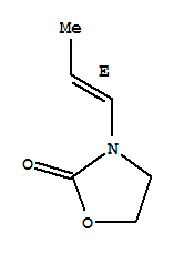 2-Oxazolidinone,3-(1e)-1-propenyl-(9ci) Structure,201792-65-6Structure