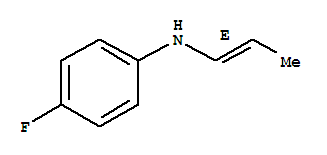 Benzenamine, 4-fluoro-n-1-propenyl-, (e)-(9ci) Structure,201792-66-7Structure