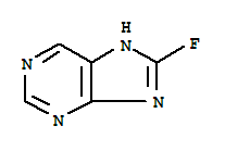 (9ci)-8-氟-1H-嘌呤结构式_20190-19-6结构式