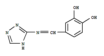 1,2-Benzenediol, 4-[(1h-1,2,4-triazol-3-ylimino)methyl]-(9ci) Structure,202118-31-8Structure