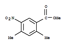 (9ci)-2,4-二甲基-5-硝基-苯甲酸甲酯结构式_202264-66-2结构式