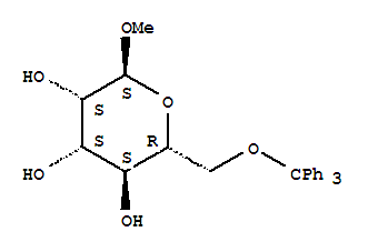 Methyl 6-o-trityl-α-d-mannopyranoside Structure,20231-36-1Structure