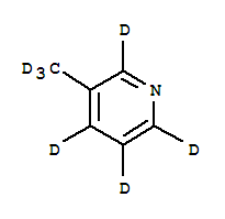 3-甲基吡啶-D7结构式_202529-13-3结构式