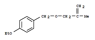 Benzene, 1-ethoxy-4-[[(2-methyl-2-propenyl)oxy]methyl]-(9ci) Structure,203583-38-4Structure