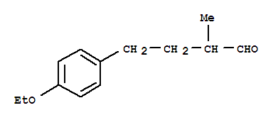 Benzenebutanal, 4-ethoxy-alpha-methyl-(9ci) Structure,203640-38-4Structure