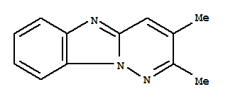 (9CI)-2,3-二甲基-吡嗪并[1,6-a]苯并咪唑结构式_203983-61-3结构式