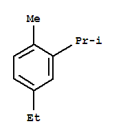 Benzene, 4-ethyl-1-methyl-2-(1-methylethyl)-(9ci) Structure,204007-34-1Structure