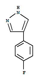 1H-pyrazole,4-(4-fluorophenyl)-(9ci) Structure,204384-26-9Structure