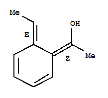 Ethanol, 1-(6-ethylidene-2,4-cyclohexadien-1-ylidene)-, (z,e)-(9ci) Structure,204440-01-7Structure