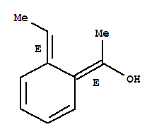 Ethanol, 1-(6-ethylidene-2,4-cyclohexadien-1-ylidene)-, (e,e)-(9ci) Structure,204440-03-9Structure