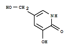 2(1H)-pyridinone, 3-hydroxy-5-(hydroxymethyl)-(9ci) Structure,204862-84-0Structure