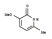 2(1H)-pyridinone,3-methoxy-6-methyl-(9ci) Structure,204862-85-1Structure