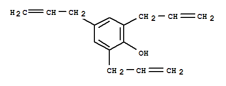 2,4,6-Triallyl phenol Structure,20490-22-6Structure