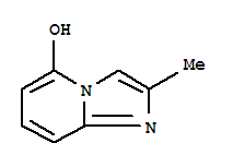 (9ci)-2-甲基-咪唑并[1,2-a]吡啶-5-醇结构式_204927-17-3结构式