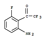(9ci)-1-(2-氨基-6-氟苯基)-2,2,2-三氟-乙酮结构式_205756-56-5结构式