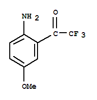 Ethanone, 1-(2-amino-5-methoxyphenyl)-2,2,2-trifluoro-(9ci) Structure,205756-71-4Structure