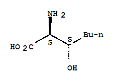 Heptanoic acid, 2-amino-3-hydroxy-, (2s,3s)-(9ci) Structure,206191-54-0Structure