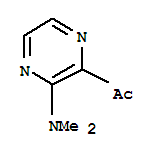 Ethanone, 1-[3-(dimethylamino)pyrazinyl]-(9ci) Structure,206278-31-1Structure