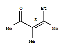 3-Hexen-2-one,3,4-dimethyl Structure,20685-45-4Structure