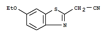 2-Benzothiazoleacetonitrile,6-ethoxy-(9ci) Structure,207400-12-2Structure