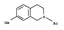 Isoquinoline, 2-acetyl-1,2,3,4-tetrahydro-7-methyl-(9ci) Structure,207451-83-0Structure