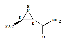 (2r,3r)-rel-(9ci)-3-(三氟甲基)-2-氮丙啶羧酰胺结构式_207462-87-1结构式