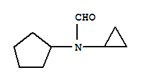 Formamide, n-cyclopentyl-n-cyclopropyl-(9ci) Structure,207851-39-6Structure