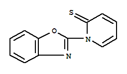 2(1H)-pyridinethione, 1-(2-benzoxazolyl)- Structure,208043-70-3Structure