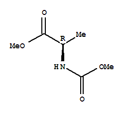 D-alanine, n-(methoxycarbonyl)-, methyl ester (9ci) Structure,208453-80-9Structure