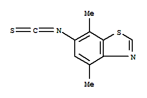 Benzothiazole, 6-isothiocyanato-4,7-dimethyl-(9ci) Structure,208458-68-8Structure