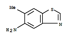 6-Methyl-5-benzothiazolamine Structure,208512-69-0Structure