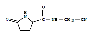 2-Pyrrolidinecarboxamide,n-(cyanomethyl )-5-oxo-(8ci,9ci) Structure,20855-61-2Structure