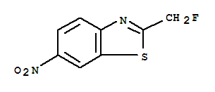 (8ci)-2-(氟甲基)-6-硝基-苯并噻唑结构式_20897-48-7结构式